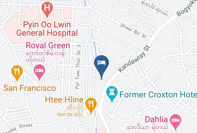 Pyinoolwin - Royal Orchid Hotel Maps
