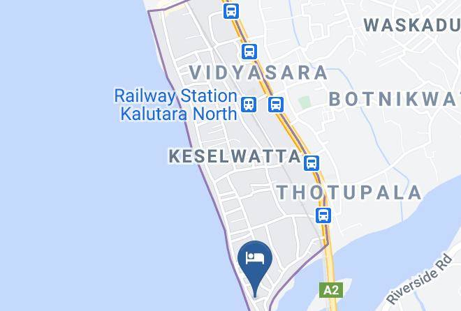 Colombo - Royal Oshin Hotel Maps