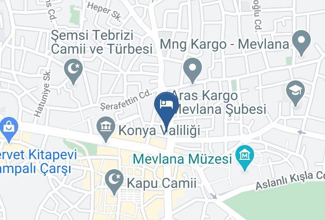 Karatay - Royal Otel Konya Maps