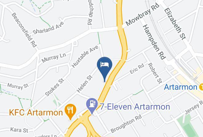 Lane Cove - Royal Pacific Hotel Maps