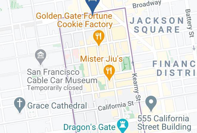 San Francisco - Royal Pacific Motor Inn Maps