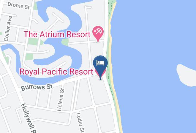 Gold Coast - Royal Pacific Resort Maps