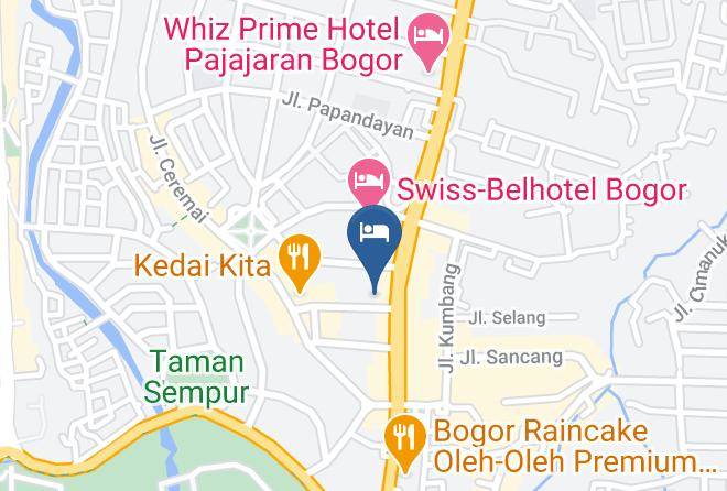 Kota Bogor - Royal Padjadjaran Hotel Maps