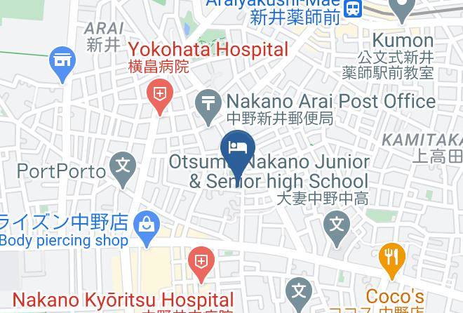 Nakano Ward - Royal Palace A Maps