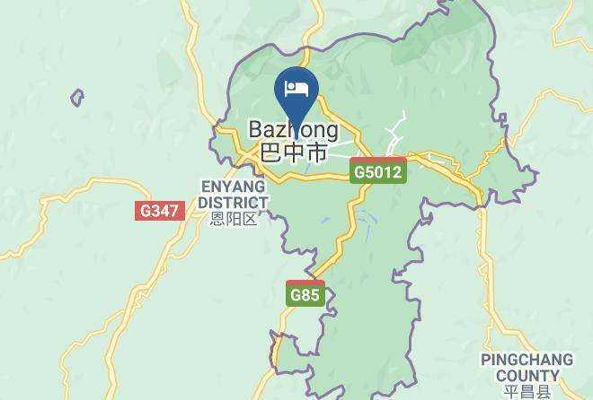 Bazhong - Royal Palace Hotel Bazhong Maps