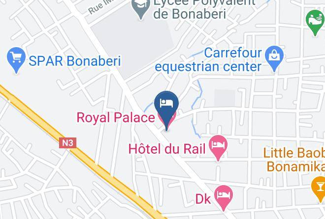 Wouri - Royal Palace Hotel Maps