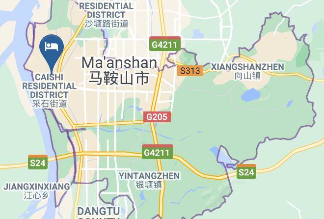 Maanshan - Royal Palace Hotel Maps