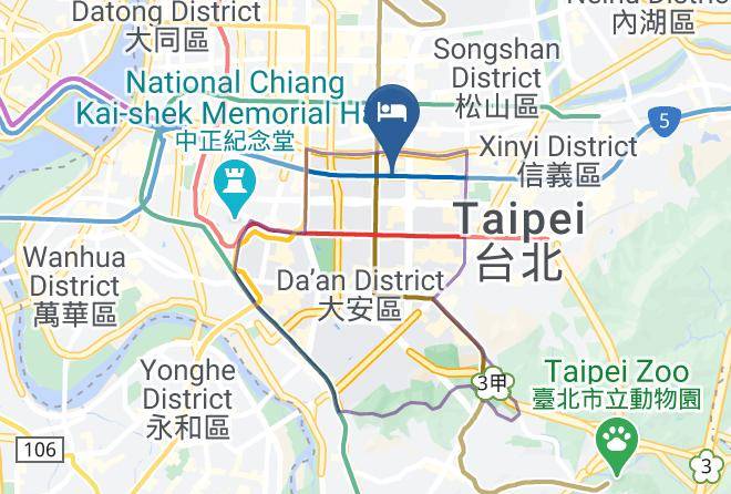 Da An District Zhongxiao Fuxing Sogo - Royal Palace Hotel Maps