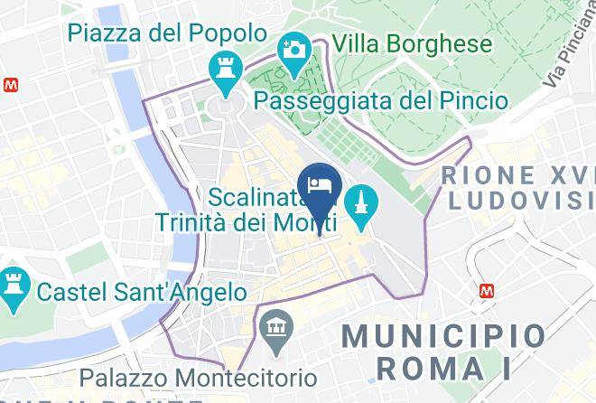 Rome - Royal Palace Luxury Hotel Roma Maps