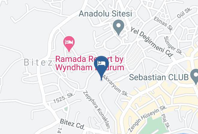 Bodrum - Royal Panacea Hotel Maps