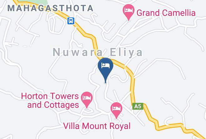 Kandy - Royal Panorama Hotel Maps