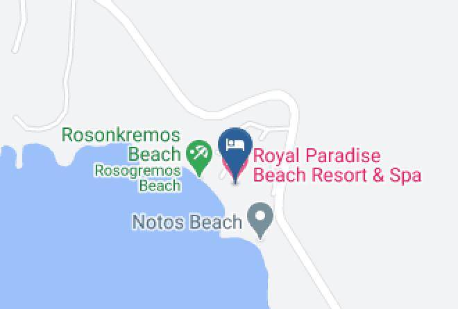 Thasos - Royal Paradise Beach Resort & Spa Maps