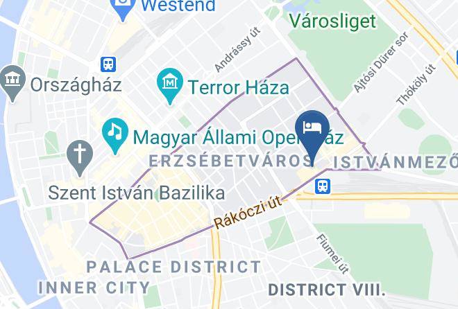 Budapest Erzsebetvaros - Royal Park Boutique Hotel Maps