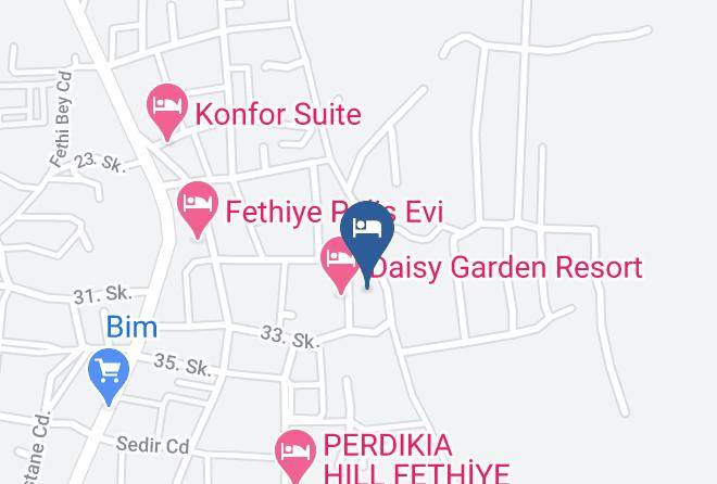 Fethiye - Royal Park Club Hotel Maps