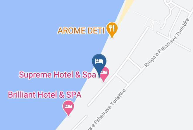 Kavaje - Supreme Hotel & Spa Maps