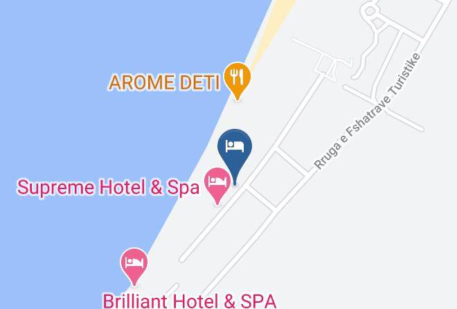 Kavaje - Royal Park Hotel Maps