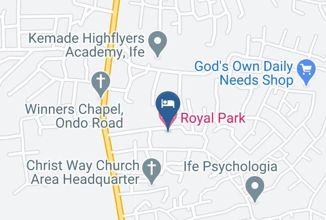 Igbara Oke - Royal Park Hotel Maps