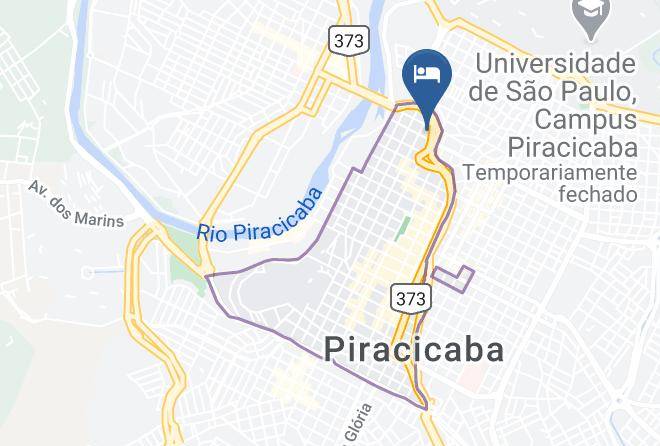 Piracicaba - Royal Park Hotel Maps