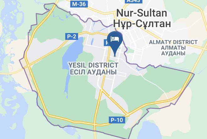 Nur Sultan - Royal Park Hotel & Spa Maps