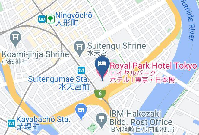Chuo Ward - Royal Park Hotel Tokyo Maps