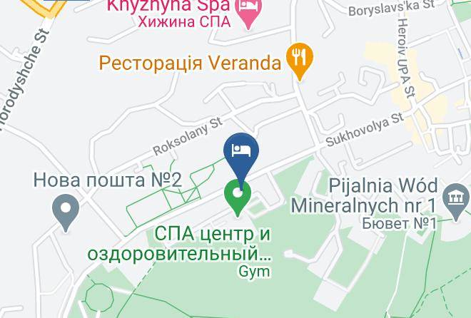 Truskavets - Royal Park Hotel Maps