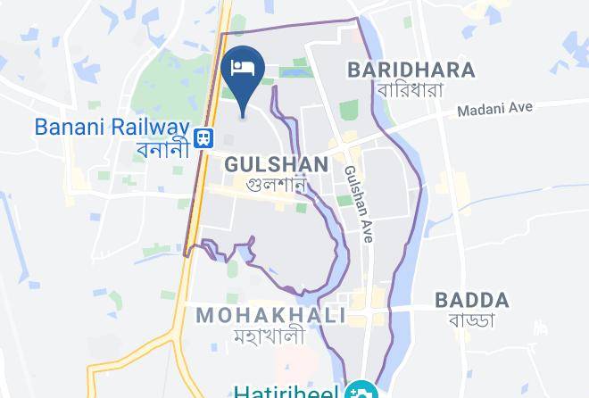Dhaka - Royal Park Residence Hotel Maps
