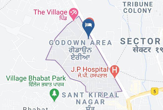 Zirakpur - Royal Park Resorts Maps