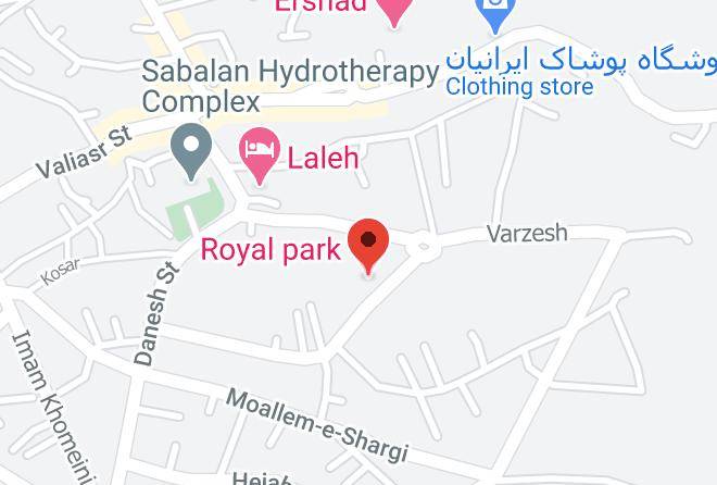 Tabriz - Royal Park Maps