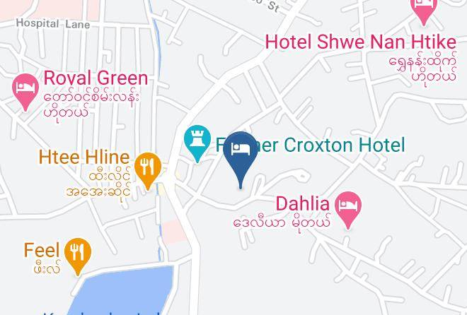 Pyinoolwin - Royal Park View Hotel Maps