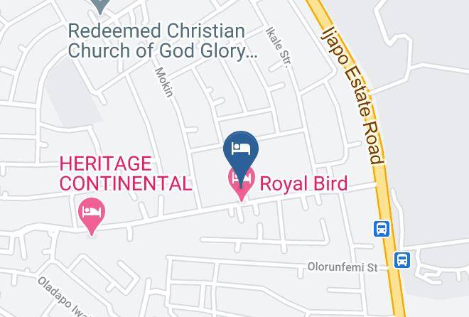 Akure - Royal Parklane Hotel Maps