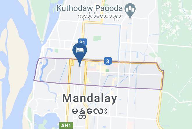 Chanayetharzan - Royal Pearl Hotel Maps