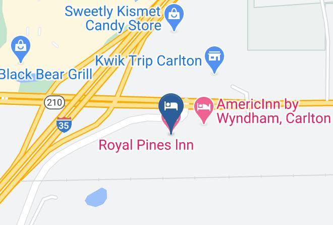Carlton - Royal Pines Lnn Maps