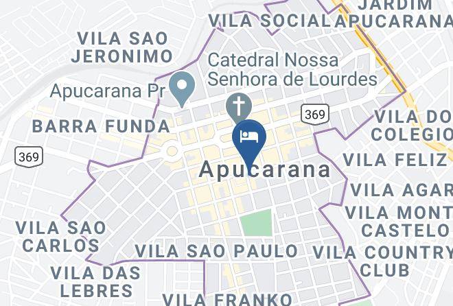 Apucarana - Royal Plaza Hotel Apucarana Maps