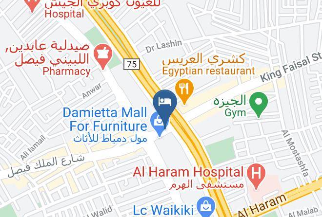 Giza - Royal Pyramids Hotel Maps