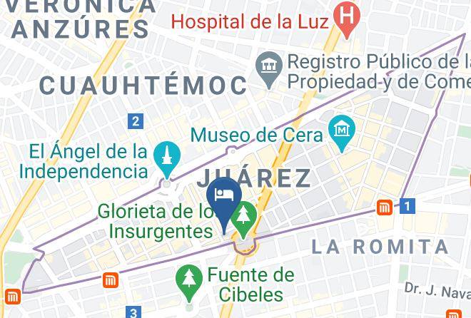 Cuauhtemoc - Royal Reforma Maps