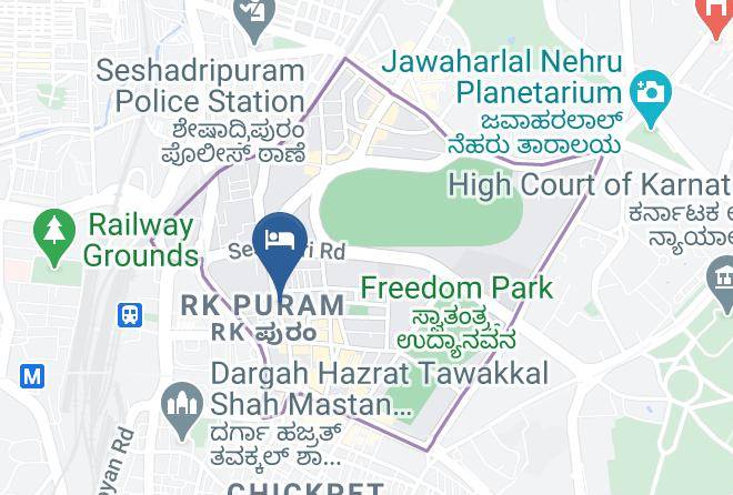 Bengaluru - Royal Regency Lodge Maps