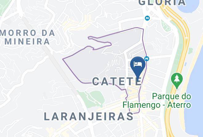 Rio De Janeiro Catete - Royal Regency Hotel Maps