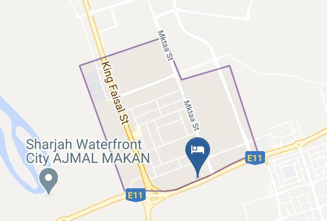 Umm Al Quwain - Royal Residence Hotel And Spa Maps