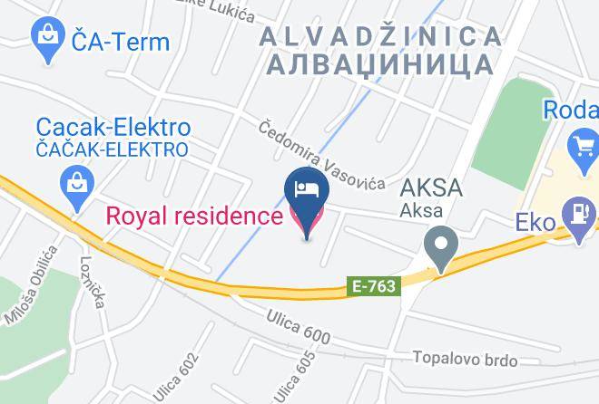 Moravicki Okrug - Royal Residence Maps