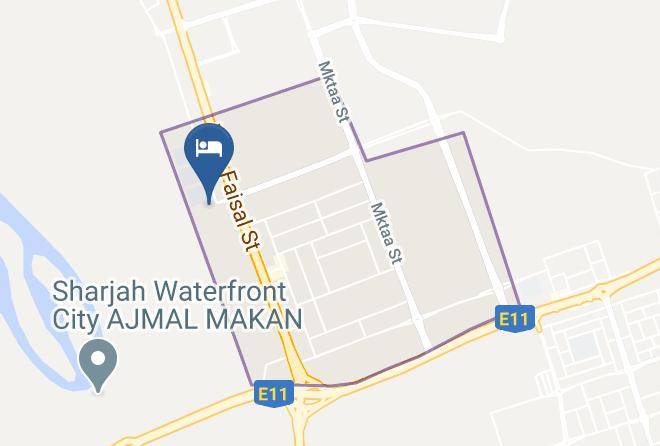 Umm Al Quwain - Royal Residence Resort Maps