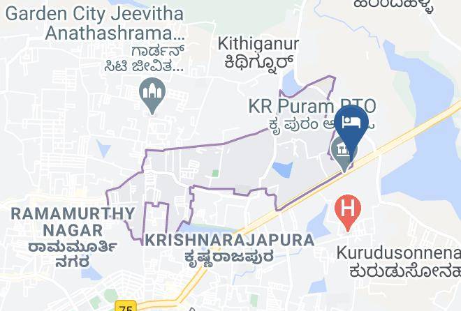Royal Residency K R Puram Map