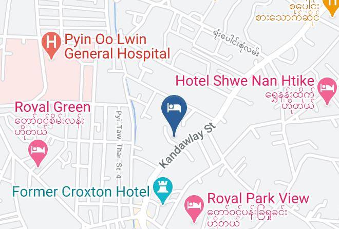 Pyinoolwin - Royal Reward Resort Hotel Maps
