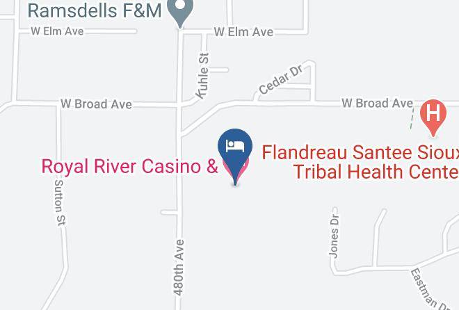 Moody - Royal River Casino & Hotel Maps