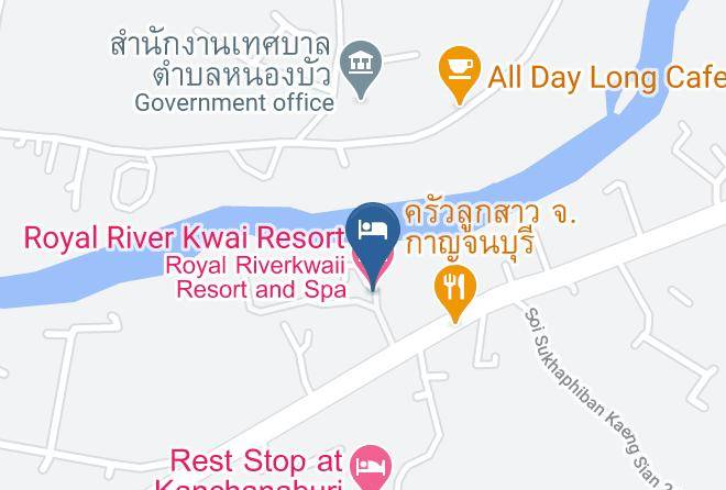 Amphoe Mueang Kanchanaburi - Royal River Kwai Resort Maps