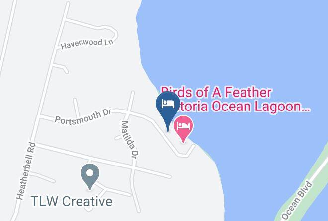 Royal Roads Victoria Ocean Front B&b Map