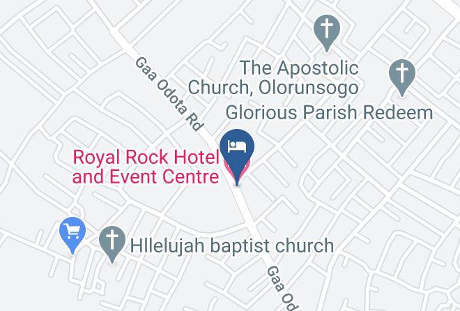 Ilorin - Royal Rock Hotel And Event Centre Maps