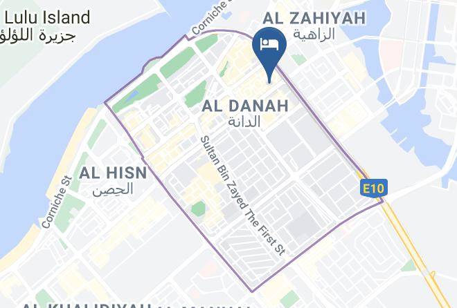 Abu Dhabi - Royal Rose Hotel Maps