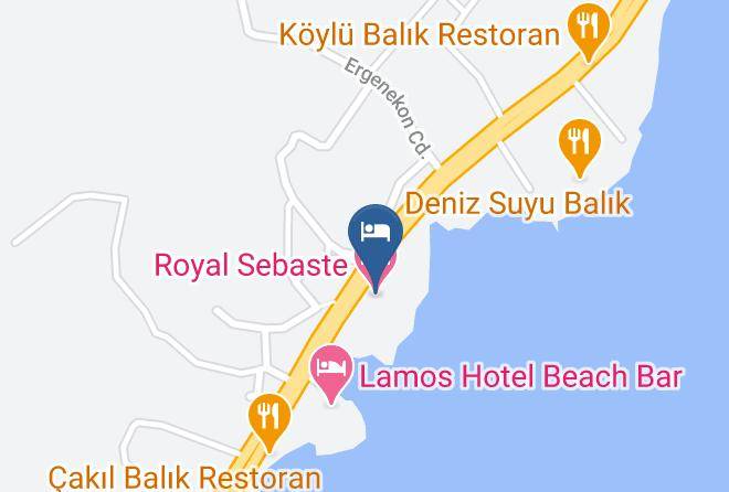 Kumkuyu - Royal Sebaste Hotel Maps