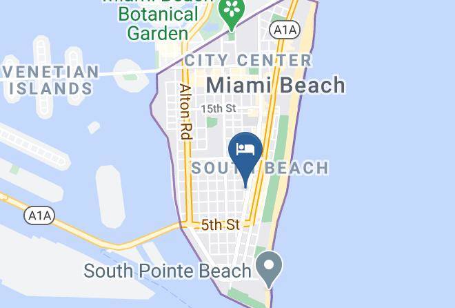 Royal Hotel South Beach Map