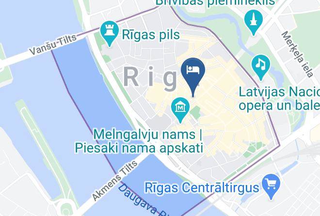 Riga - Royal Square Hotel & Suites Maps